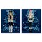 Stupell Industries Blue Nutcracker Figures 2 pc Canvas Wall Art Set Design by Grace Popp